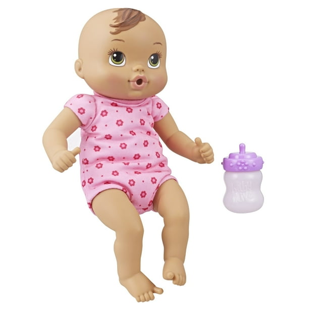Baby Alive Luv N Snuggle Baby Brown Hair For Kids Ages Over 18 Months And Up Walmart Com Walmart Com