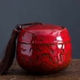 thumbnail image 4 of Ceramics Tea Can New Vintage Kiln Transformation Tea Storage Household Sealed Jar, 4 of 10
