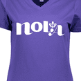thumbnail image 4 of Inktastic New Orleans, Louisiana Women's V-Neck T-Shirt, 4 of 5
