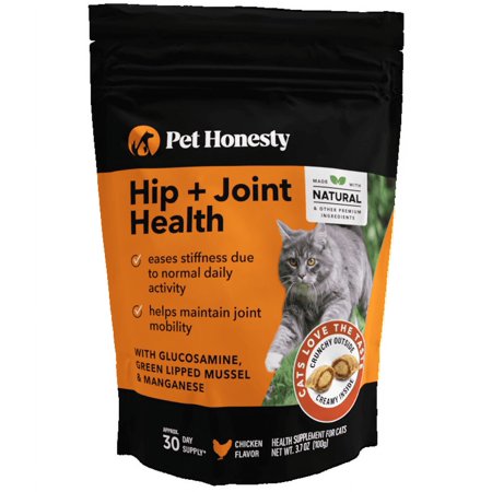 UPC: 0850038728083 | Dual Texture Hip & Joint Supplement for Cats (Chicken Flavor)