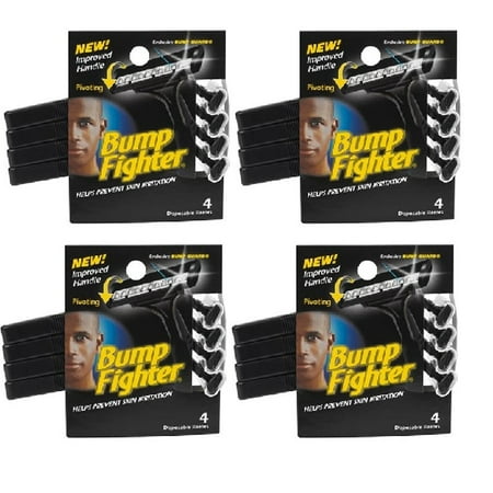 Bump Fighter Mens Disposable Razors - 4 ct. (Pack of 4