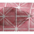 thumbnail image 4 of oneOone Viscose Chiffon Fabric Dot & Triangle Block Printed Craft Fabric BTY 42 Inch Wide, 4 of 4