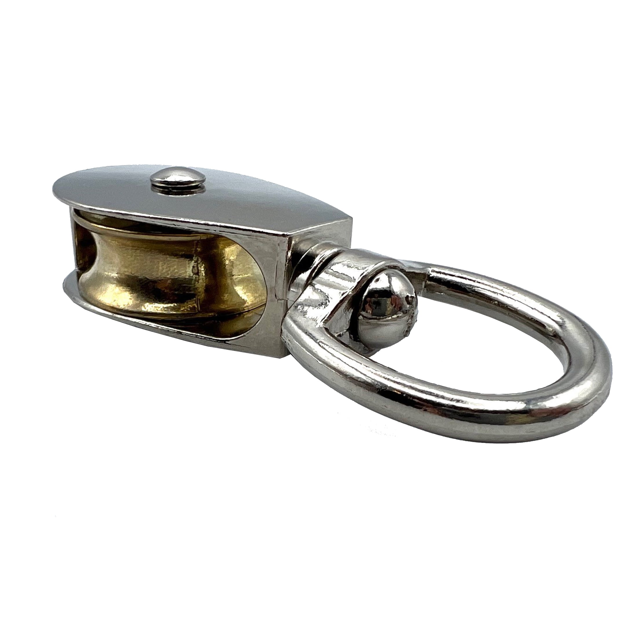 (2 pack) 1 1/4" Swivel Pulley, Zinc, Peerless Chain Company, #4730138