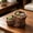 💖 C_Hot#13, variant on Creative Vintage Cement Flower Pot - Simulated Wood Grain Stump Root Planter, Lightweight Driftwood Succulent Holder for Flower Cactus Succulents Strawberry Herb(A)