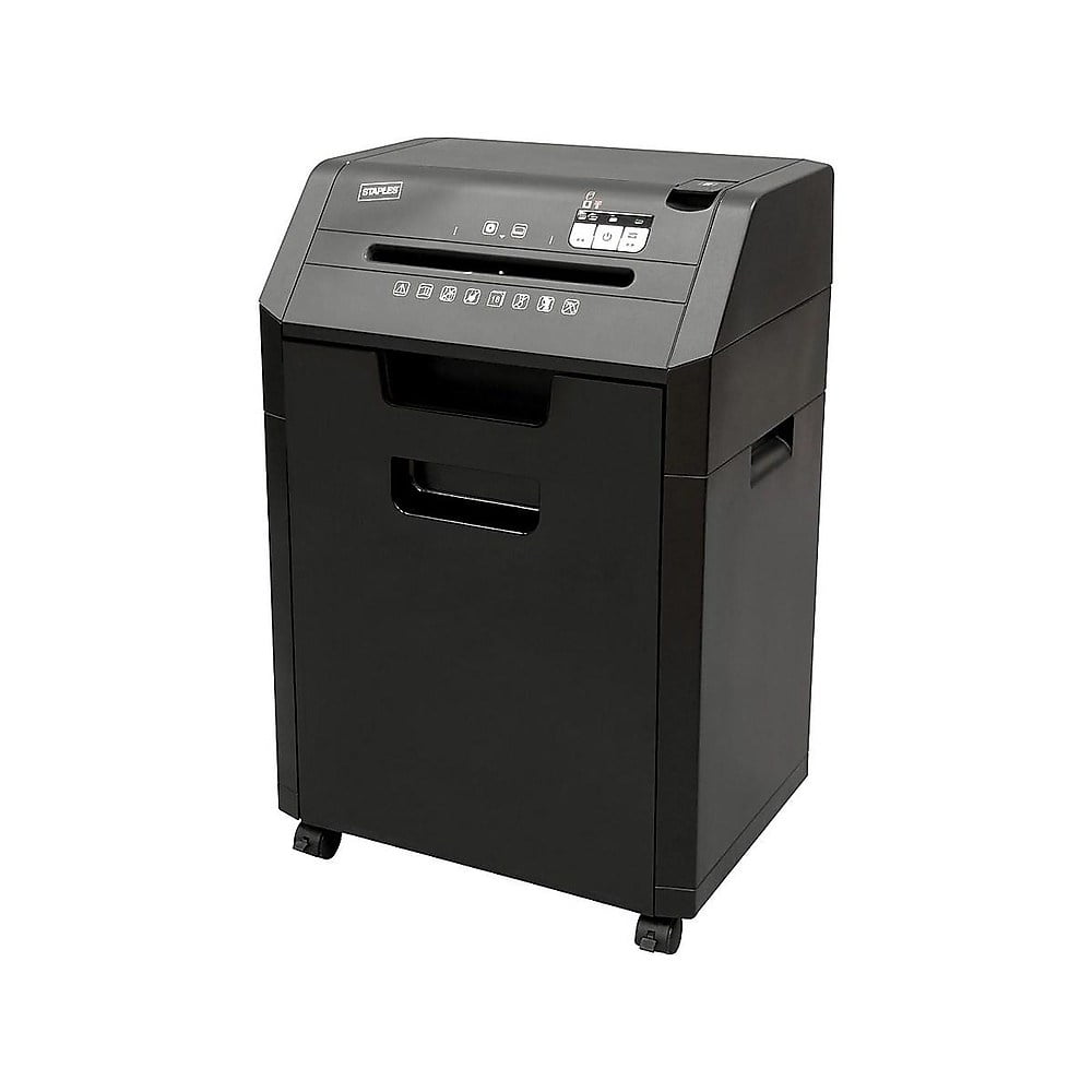Staples 18Sheet CrossCut Commercial Shredder (SPLNXC18UA) Walmart