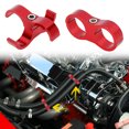 thumbnail image 2 of Unique Bargains 4pcs Hose Separator Clamp Fitting Adapter with Wrench for Car Aluminum Alloy, 2 of 7