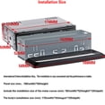 thumbnail image 3 of Single 1 Din Digital Media Car Stereo Radio Bluetooth Audio and Calling, Support MP3 WMA WAV Aux Input/USB/TF MP3 Player with Remote Control, 3 of 15