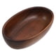 thumbnail image 5 of Wooden Salad Bowl for Serving Food Dark Brown Kitchen Mixing Bowl, 5 of 5