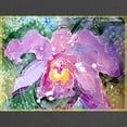 thumbnail image 2 of CafePress - Orchid! Beautiful Flower Art! Maternity Dark T Shi - Maternity Dark T-Shirt, 2 of 3