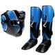 thumbnail image 1 of PU Boxing MMA boxeo en tailandia Thai Training Leg Guards Espinilleras Set, 1 of 9