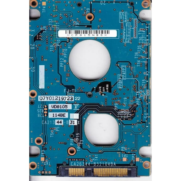 MHZ2320BH G2, PN CA07018-B072, CA26344-B32104BA, Fujitsu 320GB SATA 2.5 PCB