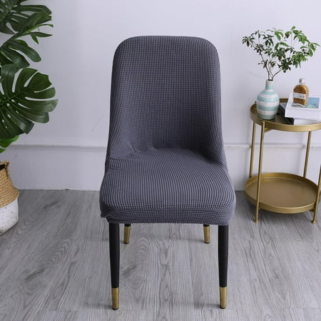 Stretch Dining Covers High Back Covers for Dining Room Slipcover Protectors Covers Dining Soft and Wrinkle Resistant Gray