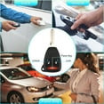 thumbnail image 3 of 315MHz KOBDT04A Smart Proximity Reemplazo de entrada sin llave Mando a distancia para llave de coche para Dodge Caliber Dakota Durango Magnum Nitro para Ram para Mitsubishi 2004-2012 3 botones con llave de puerta Unique Bargains Llave Inteligente, 3 of 7