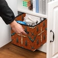 thumbnail image 5 of Cross Large Capacity Foldable Storage Box with Handle for Toy and Clothes Storage, 10.8"x10.5"x10.6, 5 of 6
