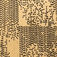 thumbnail image 1 of Ahgly Company Indoor Square Abstract Brown Modern Area Rugs, 5' Square, 1 of 4