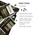 thumbnail image 2 of Lantern Press 1000 Piece Jigsaw Puzzle, Kings Canyon National Park, Redwood Forest, Geometric Lithograph, 2 of 5