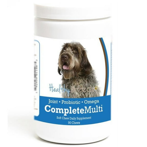 Healthy Breeds 192959011463 Wirehaired Pointing Griffon all in one Multivitamin Soft Chew - 90 Count