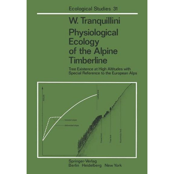 Ecological Studies Physiological Ecology of the Alpine Timberline: Tree Existence at High Altitudes with Special Reference to the European , Book 31, (Paperback)