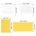 thumbnail image 2 of Set de PVC Cinta de Carretera 1:75 para Decoración de Coches de Carreras de Tráfico Cinta de Precaución Autoadhesiva Amarilla y Blanca para Suelo y Pared de Tráfico DIY Unique Bargains cinta de seguridad, 2 of 5