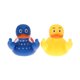 thumbnail image 5 of Pato de goma con forma de dedo medio, pato de goma con forma de Trump, con patrón de bandera de EE. UU., pato amarillo pequeño para el interior del tablero de instrumentos del automóvil y la camioneta, 5 of 5