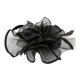thumbnail image 1 of Diadema con tocado floral de malla vintage, sombrero Derby, accesorios para el cabello de boda Negro, 1 of 9