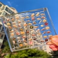 thumbnail image 4 of 2 Piezas Caja Exhibición Concha Marina Magnética Acrílica Cuentas Piedras Preciosas Diamante Caja Organizadora Exhibición Almacenamiento Rejillas Acrílico Transparente,C, 4 of 10