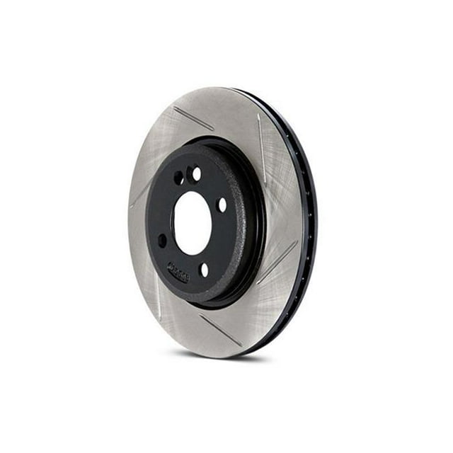 StopTech 126.40086SL Slotted Sport Front Left Brake Rotor for 2014 Honda Accord V6