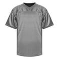 thumbnail image 3 of Mens Athletic Sports T-Shirt V-Neck Short Sleeve Mesh Workout Shirt Fashion Loose Pullover Fathers Day Gift, 3 of 7
