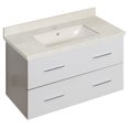 thumbnail image 1 of Imaginations Américaines 36 po W Vanity Set Blanc, 1 of 1