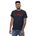 thumbnail image 2 of CROWN RED TITLE Men's classic tee (Navy, XL), 2 of 2