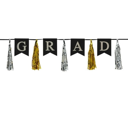 grad tassel streamer banners strung pennant banners graduation 13