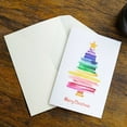 thumbnail image 4 of Greeting Card,Party Greeting Card3Pcs Living Christmas Tree Greeting Card 3 Pieces 4 Styles Per Set Individual Packaging Envelope Can Send Family Friends Colleagues Elders Children Wife, 4 of 9