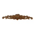 thumbnail image 1 of Natural Floral Madera Tallado Calcomanía Esquina Apliques Frame Puertas Muebles Muebles Woodcarding Decorativo Estatuillas de madera Artesanía, 1 of 7