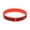 Red, variant on HeroNeo Motivational Silicone Wristband Never Give Up Colored Lettering Inspirational Bracelet Elastic Sports Rubber Band Gifts