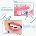 thumbnail image 4 of Jeringa dental Jeringa de irrigación dental de 12 ml Jeringa graduada desechable Jeringa irrigadora oral con punta curva para limpieza del cuidado dental (3 piezas), 4 of 5