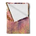 thumbnail image 2 of Forest Soft Flannel Fleece Throw Blanket, Fairy Majestic Landscape Autumn Trees in Woodland Natural Garden in Ukraine, Cozy Plush for Indoor and Outdoor Use, 50" x 70", Red Green Brown, by Ambesonne, 2 of 5