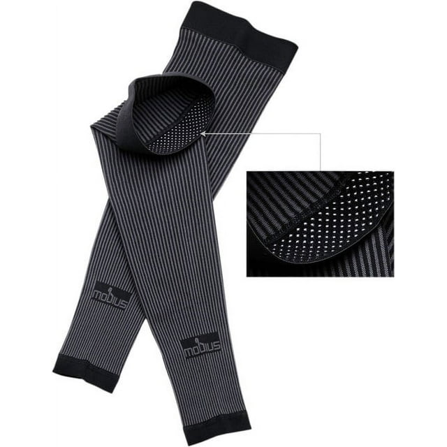 Mobius Genouillère de Compression Graduée Noire Petite