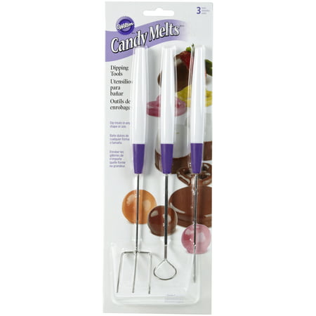 Wilton Candy Melts Candy Dipping Tool Set, (Best Way To Melt Candy Melts)