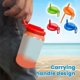 thumbnail image 4 of 4 Color Soda Can Lids,Silicone Straws Soda Can Covers,Can Covers For Soda, 4 of 5