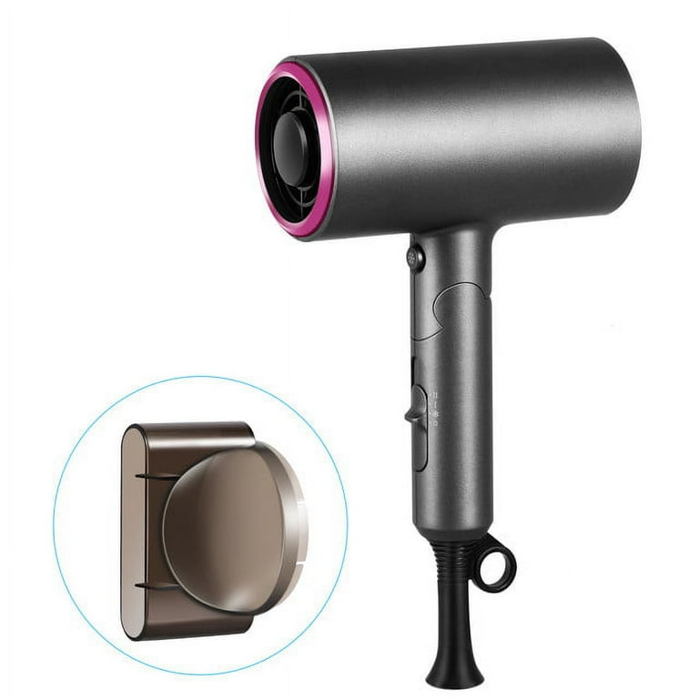 1800W Professional Ion Foldable Hair Dryer, Black - Walmart.com