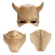 thumbnail image 1 of Máscara de Halloween para cosplay, látex negro, para adulto, 1 of 1