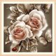 thumbnail image 3 of Cuadros Decorativos Rosa 5D diamante pintura bordado DIY artesanía punto de cruz decoración del hogar (marrón Likrtyny embutido en tela, 3 of 9