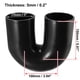 thumbnail image 3 of Manguera de silicona 76mm 3' Codo 180 Grados Negro Unique Bargains, 3 of 6