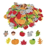 Colorations Self-Adhesive Festive Fall Foam - 300 Pieces