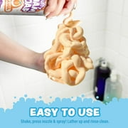 Tub Works Fluffy Foam Soap Variety 6 Pack, Gentle, Cleansing Kids Bath Soap, Fruity, Fun Bath Colors