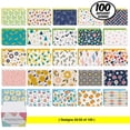 thumbnail image 2 of 4x6 Blank Note Card and Envelope Set, 100 Count, All Occasion Greeting Use, 2 of 8