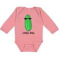 thumbnail image 3 of Inktastic Chill Dill Boys or Girls Long Sleeve Baby Bodysuit, 3 of 5