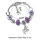 thumbnail image 5 of Pulsera con dijes de diamantes de imitación de cristal brillante y colgante de unicornio, caja de regalo y juego de tarjetas para mujeres y niñas, 5 of 8