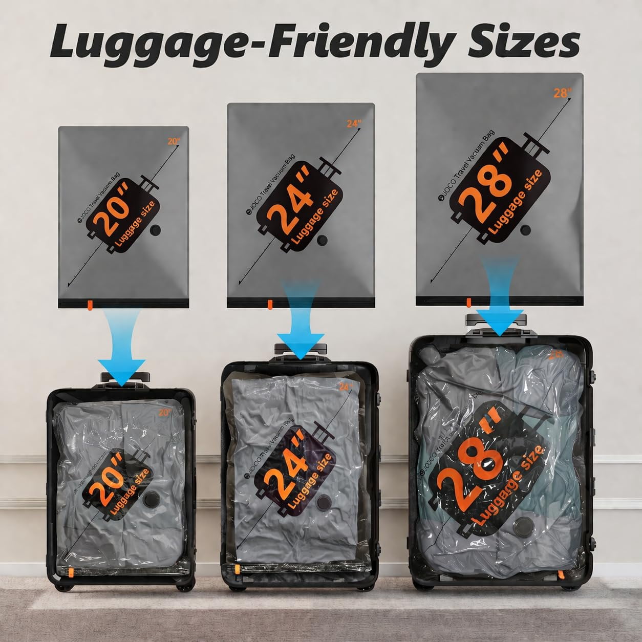 Travel Vacuum Bags with Cordless Electric Pump, 16 Combo Compression Packing Cubes for Clothing Clothes, Luggage Suitcase Organizer, Space Saver Vacation Cruise Travel Essentials