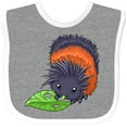 thumbnail image 3 of Inktastic Wooly Bear Caterpillar- Cute Baby Insect Boys or Girls Baby Bib, 3 of 4